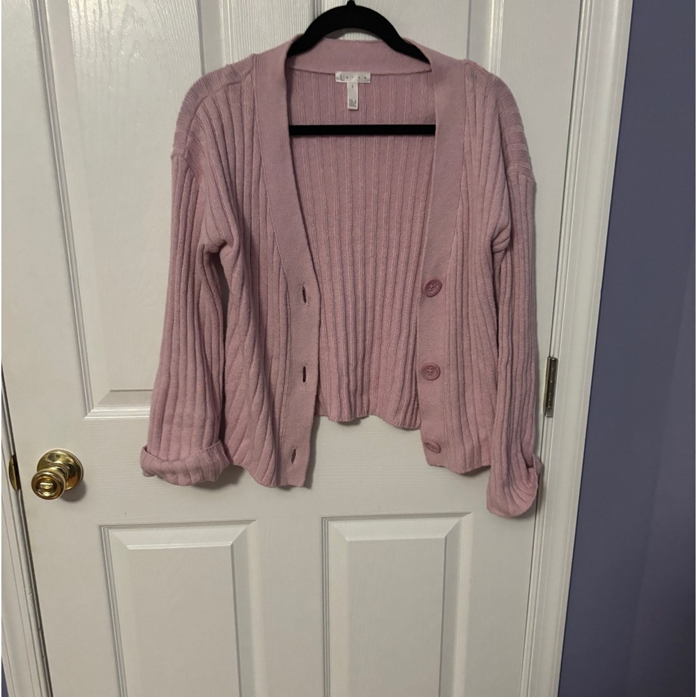 NWOT lavender cardigan